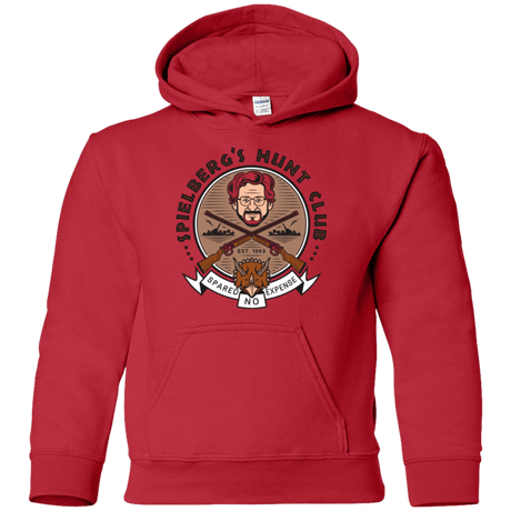 Sweatshirts Red / YS Triceratops Hunt Club Youth Hoodie