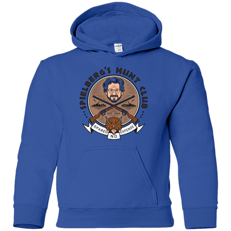 Sweatshirts Royal / YS Triceratops Hunt Club Youth Hoodie