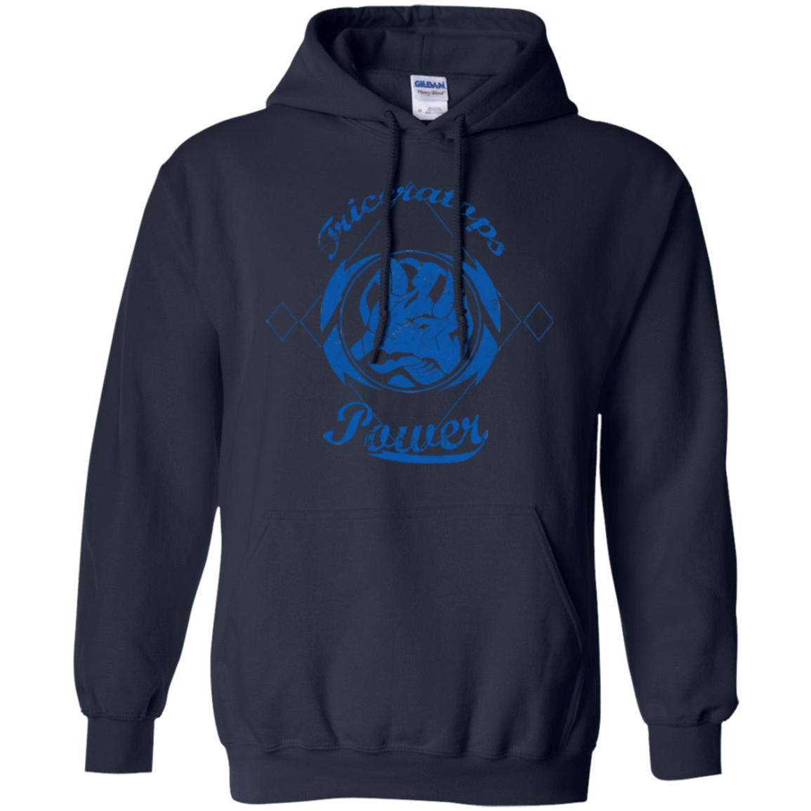 Sweatshirts Navy / Small Triceratops Pullover Hoodie