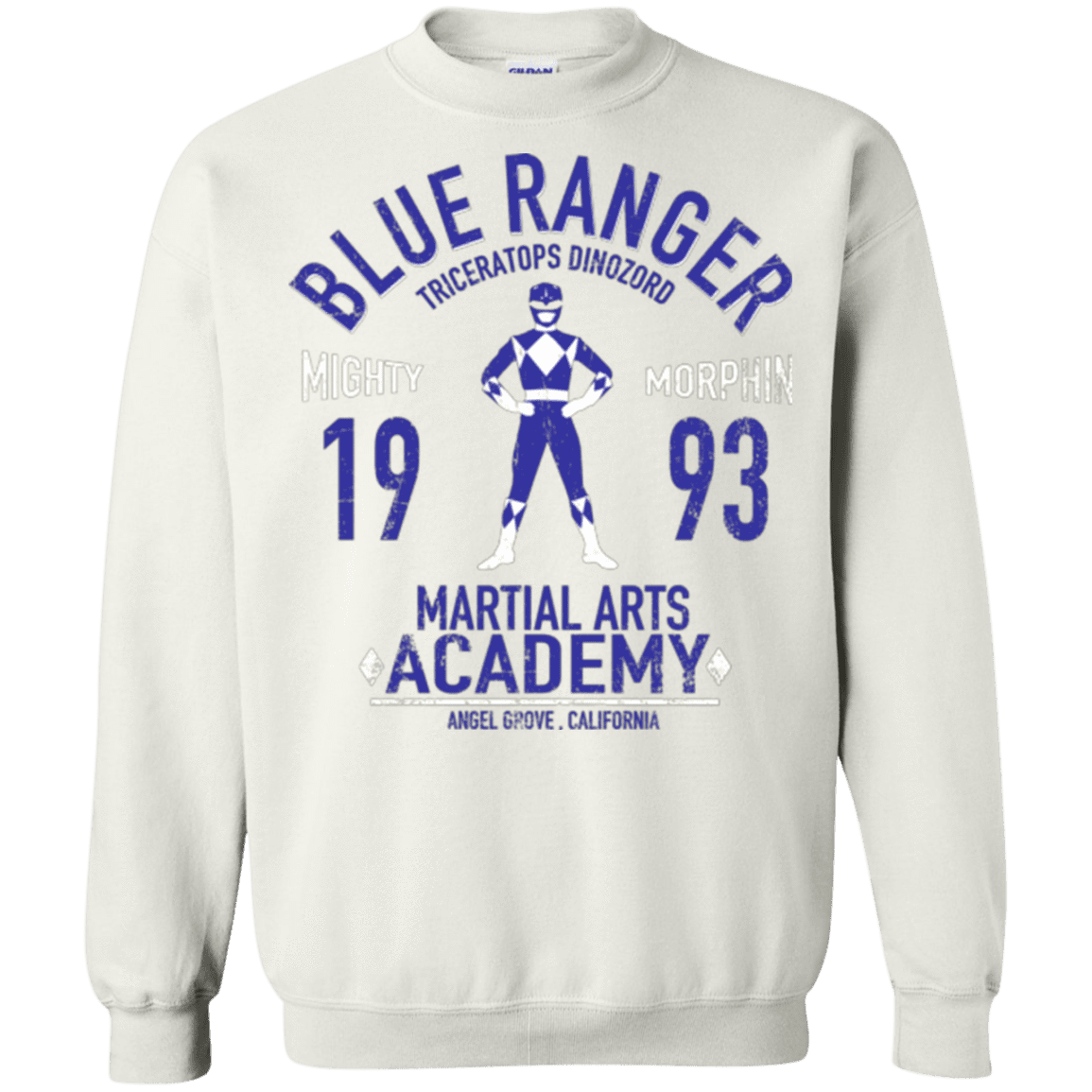 Sweatshirts White / Small Triceratops Ranger Crewneck Sweatshirt