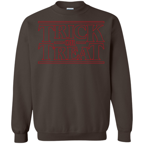 Sweatshirts Dark Chocolate / Small Trick Or Treat Crewneck Sweatshirt