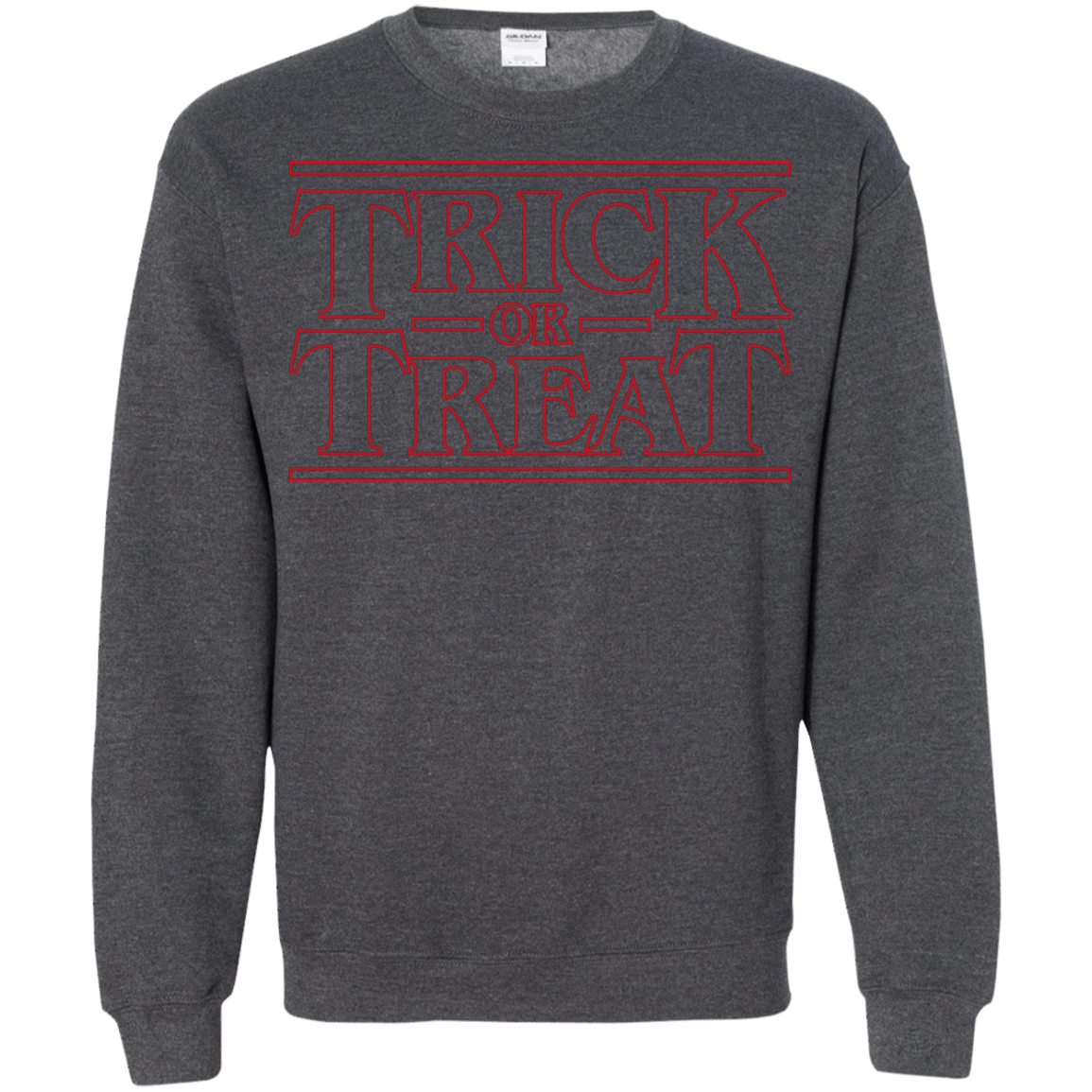 Sweatshirts Dark Heather / Small Trick Or Treat Crewneck Sweatshirt