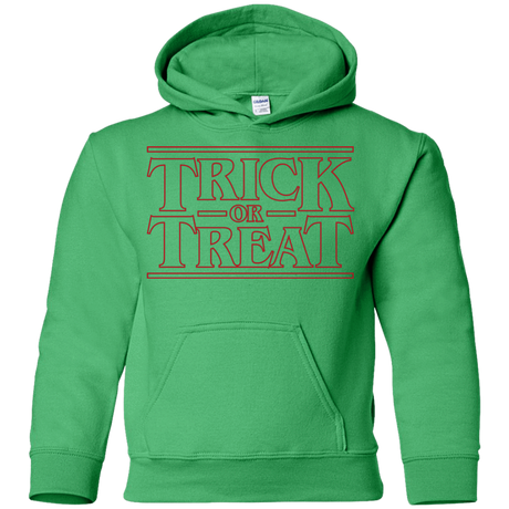 Sweatshirts Irish Green / YS Trick Or Treat Youth Hoodie