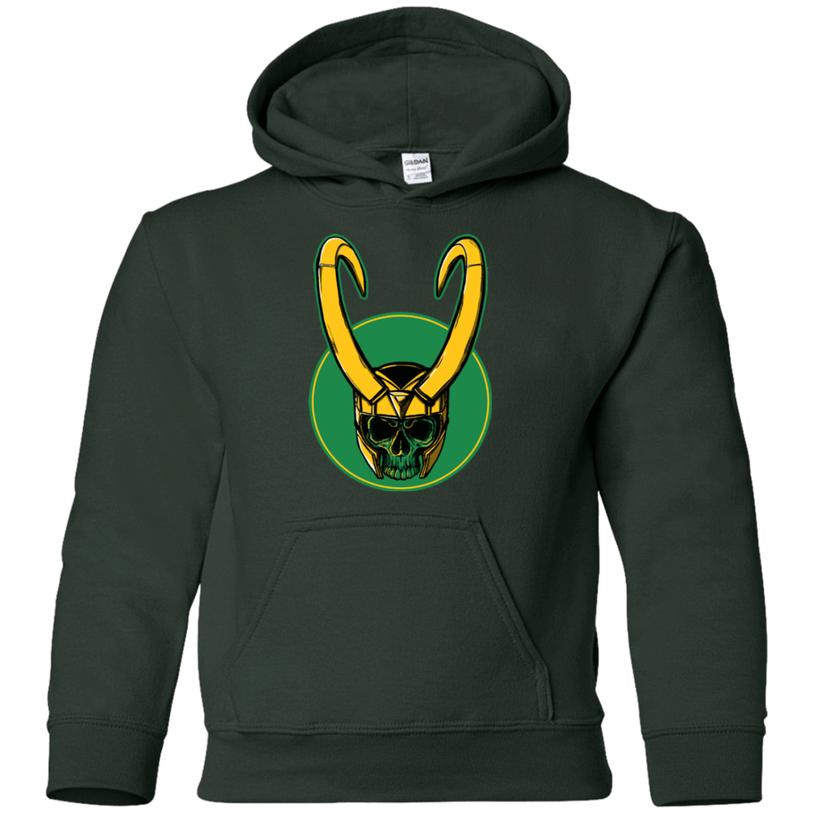 Sweatshirts Forest Green / YS Tricksters End Youth Hoodie