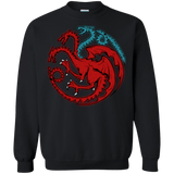 Sweatshirts Black / Small Trinity of fire and ice V2 Crewneck Sweatshirt