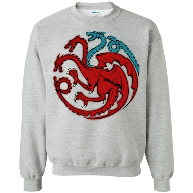 Sweatshirts Sport Grey / Small Trinity of fire and ice V2 Crewneck Sweatshirt