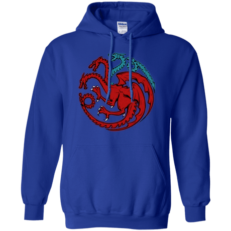 Sweatshirts Royal / Small Trinity of fire and ice V2 Pullover Hoodie