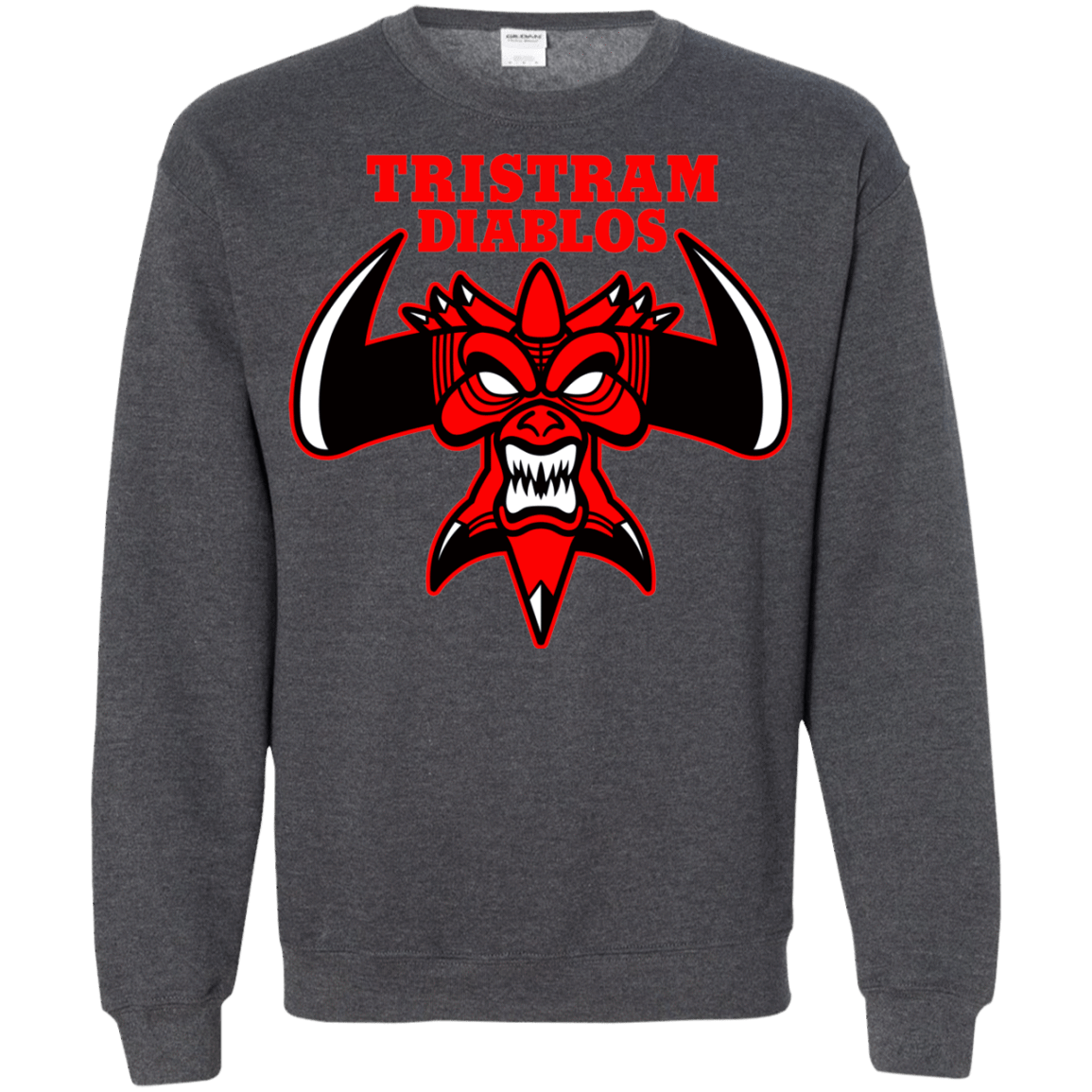 Sweatshirts Dark Heather / S Tristram Diablos Crewneck Sweatshirt