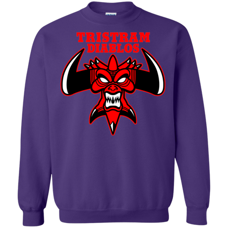 Sweatshirts Purple / S Tristram Diablos Crewneck Sweatshirt