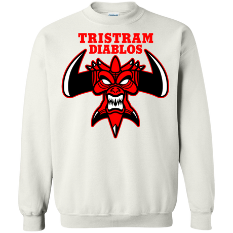 Sweatshirts White / S Tristram Diablos Crewneck Sweatshirt