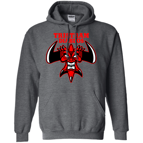 Sweatshirts Dark Heather / S Tristram Diablos Pullover Hoodie