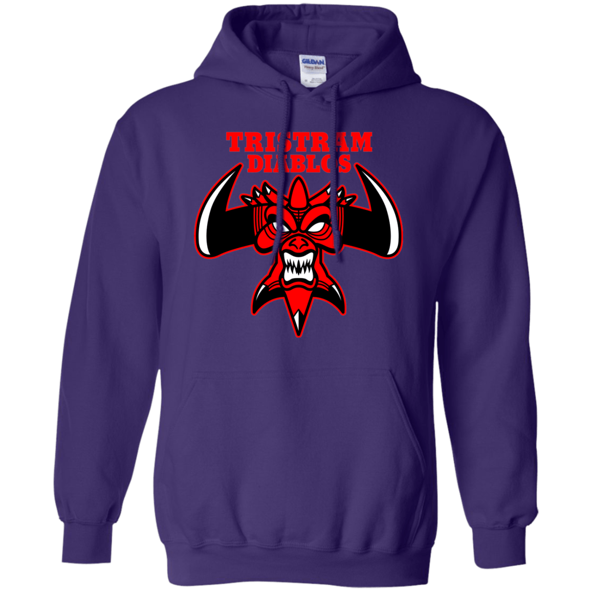 Sweatshirts Purple / S Tristram Diablos Pullover Hoodie