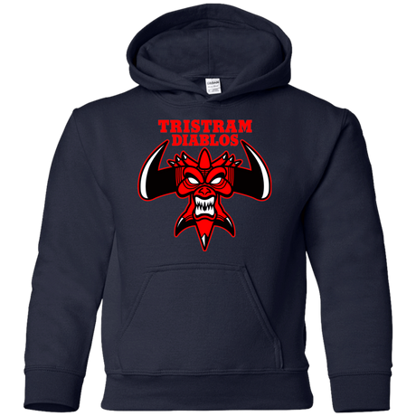 Sweatshirts Navy / YS Tristram Diablos Youth Hoodie