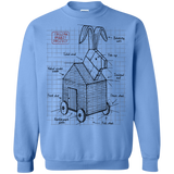 Sweatshirts Carolina Blue / S Trojan Rabbit Plan Crewneck Sweatshirt