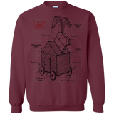 Sweatshirts Maroon / S Trojan Rabbit Plan Crewneck Sweatshirt