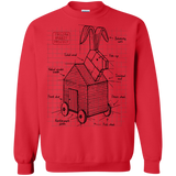 Sweatshirts Red / S Trojan Rabbit Plan Crewneck Sweatshirt