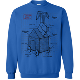 Sweatshirts Royal / S Trojan Rabbit Plan Crewneck Sweatshirt