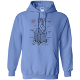 Sweatshirts Carolina Blue / S Trojan Rabbit Plan Pullover Hoodie