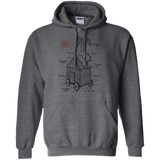 Sweatshirts Dark Heather / S Trojan Rabbit Plan Pullover Hoodie