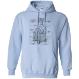 Sweatshirts Light Blue / S Trojan Rabbit Plan Pullover Hoodie
