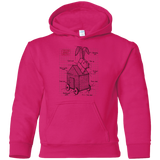 Sweatshirts Heliconia / YS Trojan Rabbit Plan Youth Hoodie