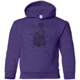 Sweatshirts Purple / YS Trojan Rabbit Plan Youth Hoodie