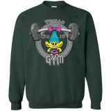 Sweatshirts Forest Green / S Trolls Gym Crewneck Sweatshirt