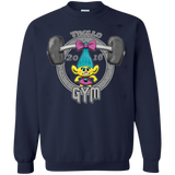 Sweatshirts Navy / S Trolls Gym Crewneck Sweatshirt