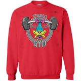 Sweatshirts Red / S Trolls Gym Crewneck Sweatshirt