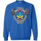 Sweatshirts Royal / S Trolls Gym Crewneck Sweatshirt