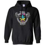 Sweatshirts Black / S Trolls Gym Pullover Hoodie