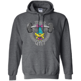 Sweatshirts Dark Heather / S Trolls Gym Pullover Hoodie