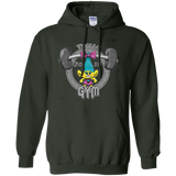 Sweatshirts Forest Green / S Trolls Gym Pullover Hoodie