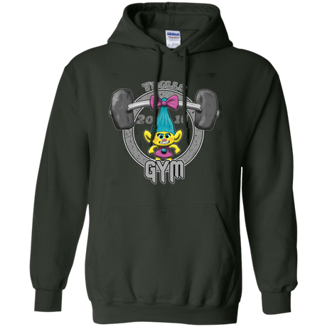 Sweatshirts Forest Green / S Trolls Gym Pullover Hoodie