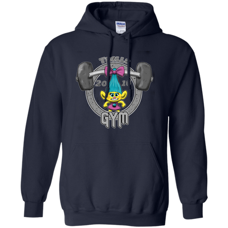 Sweatshirts Navy / S Trolls Gym Pullover Hoodie