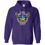 Sweatshirts Purple / S Trolls Gym Pullover Hoodie