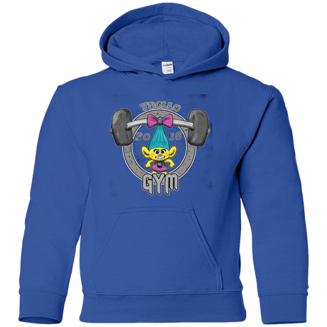 Sweatshirts Royal / YS Trolls Gym Youth Hoodie