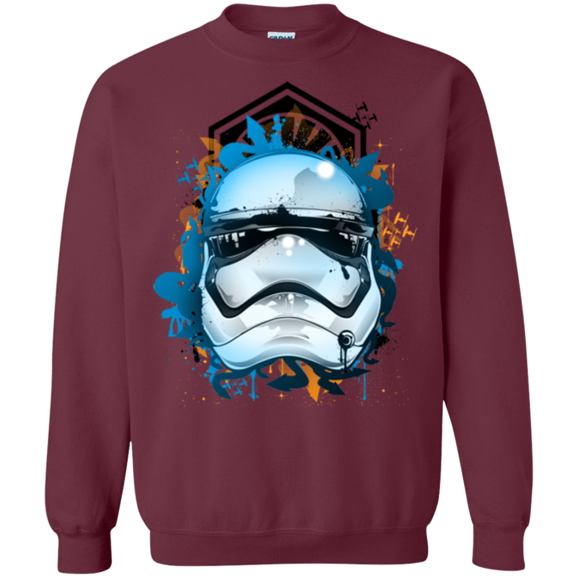 Sweatshirts Maroon / S Troop style Crewneck Sweatshirt