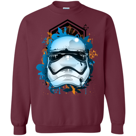 Sweatshirts Maroon / S Troop style Crewneck Sweatshirt