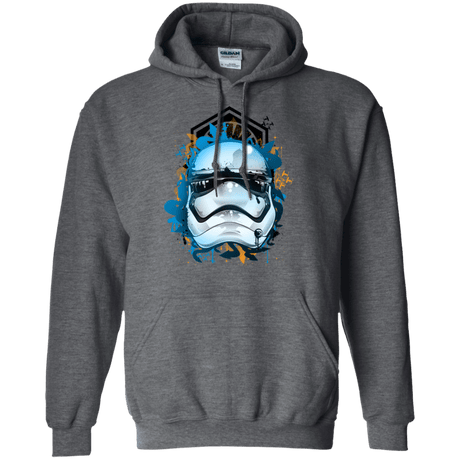 Sweatshirts Dark Heather / S Troop style Pullover Hoodie