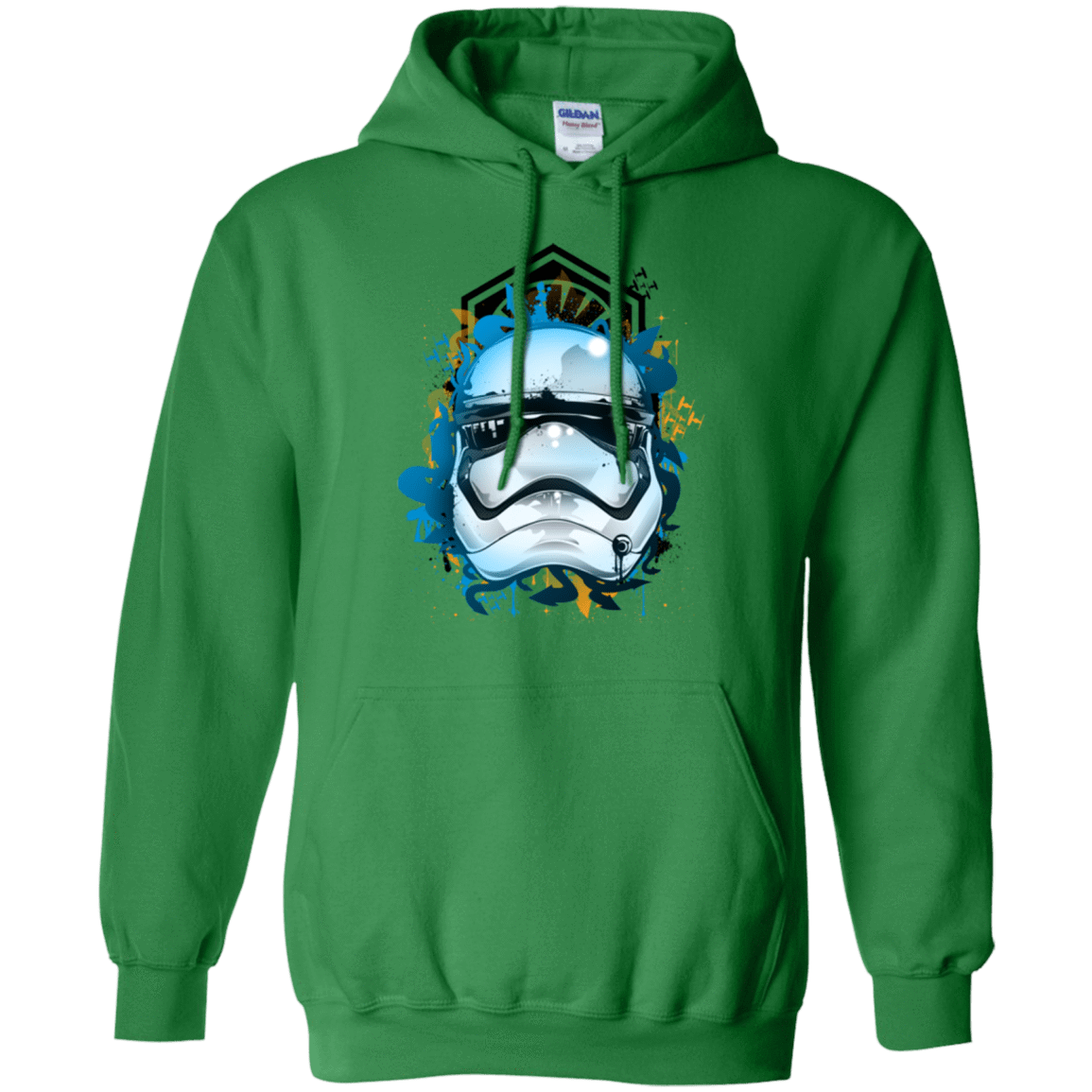Sweatshirts Irish Green / S Troop style Pullover Hoodie