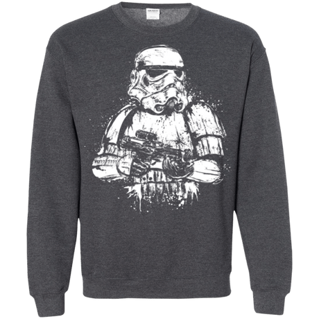 Sweatshirts Dark Heather / Small Trooper of Empire Crewneck Sweatshirt