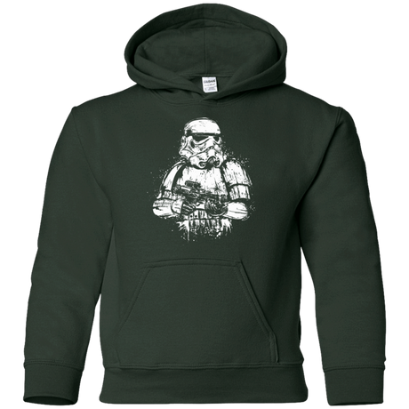 Sweatshirts Forest Green / YS Trooper of Empire Youth Hoodie