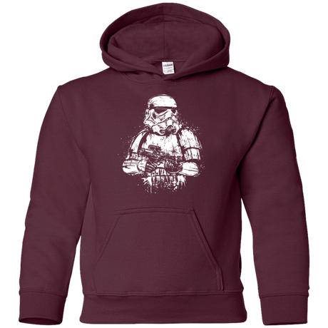 Sweatshirts Maroon / YS Trooper of Empire Youth Hoodie