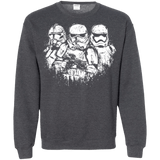 Sweatshirts Dark Heather / Small Troopers Crewneck Sweatshirt