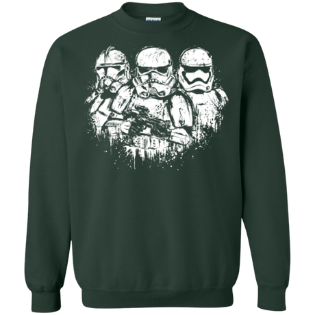 Sweatshirts Forest Green / Small Troopers Crewneck Sweatshirt