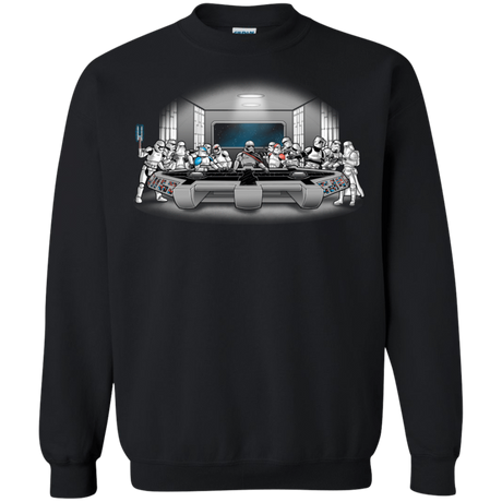 Sweatshirts Black / S Troopers Dinner Crewneck Sweatshirt