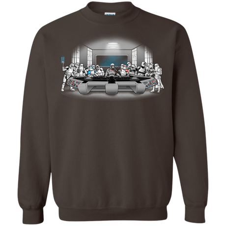 Sweatshirts Dark Chocolate / S Troopers Dinner Crewneck Sweatshirt