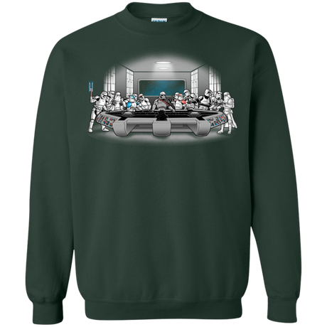 Sweatshirts Forest Green / S Troopers Dinner Crewneck Sweatshirt