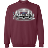 Sweatshirts Maroon / S Troopers Dinner Crewneck Sweatshirt